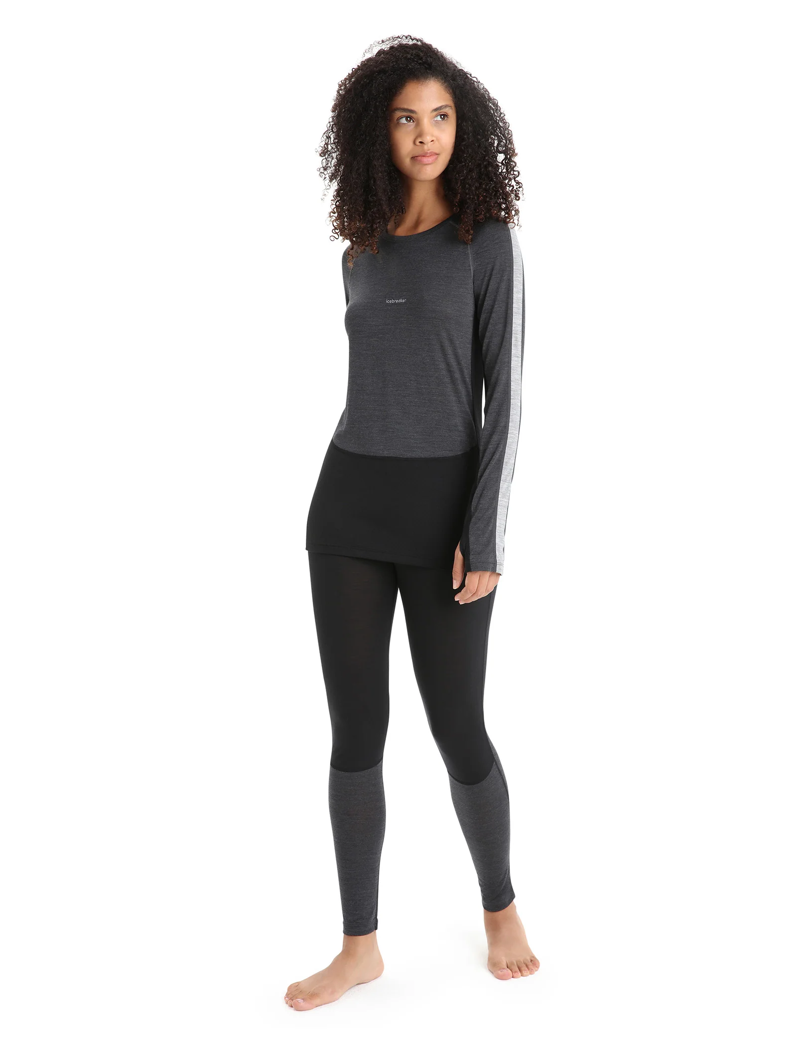 Women's 125 ZoneKnit™ Long Sleeve Crew Thermal Top - Image 3