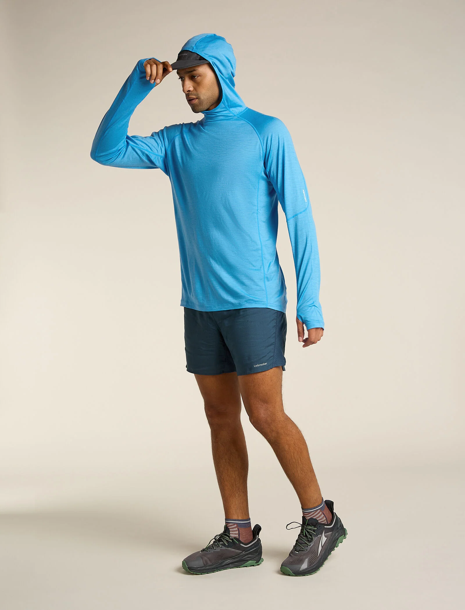 Men's 150 MerinoFine™ Ace Long Sleeve Hoodie - Image 4