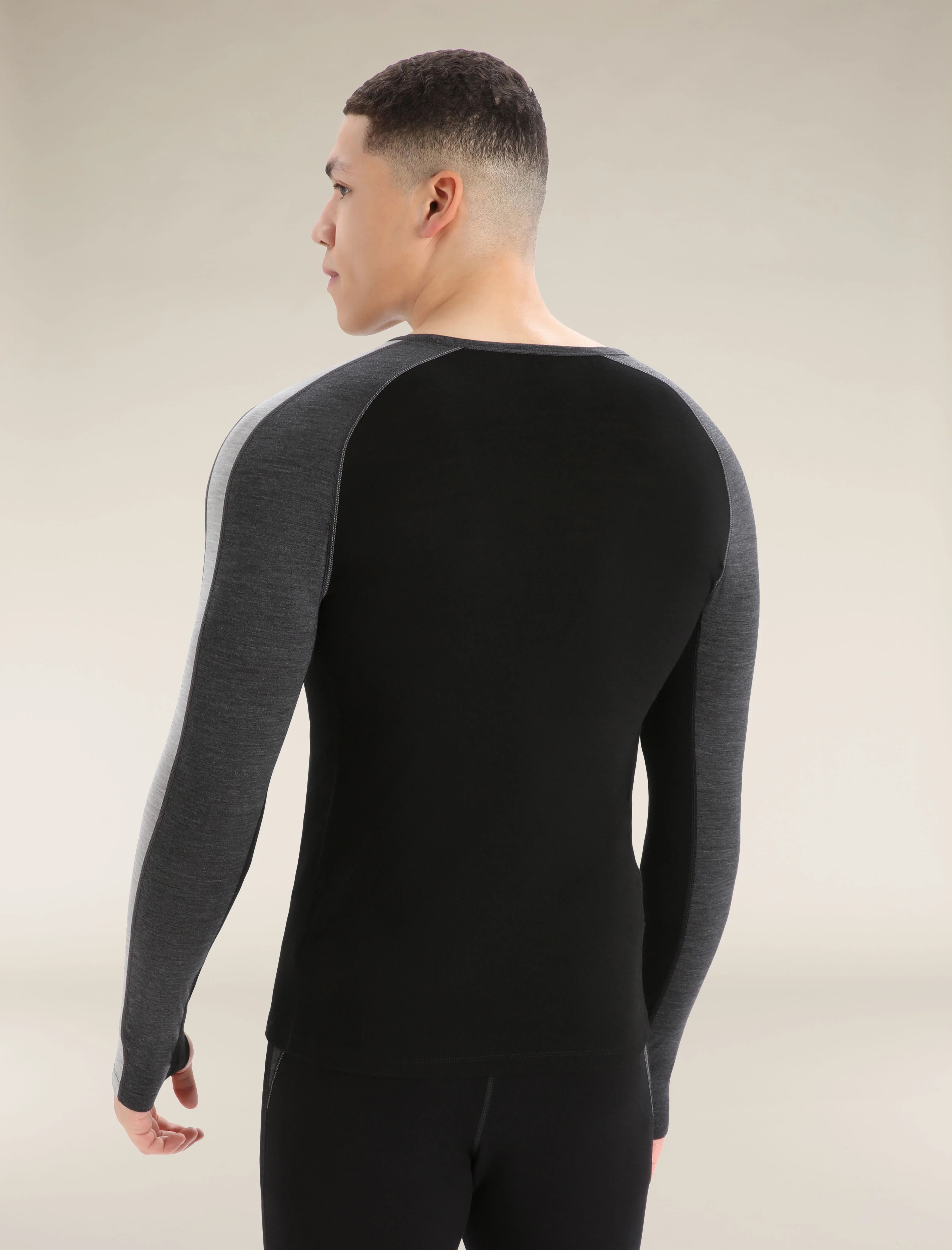 Men's 200 ZoneKnit™ Long Sleeve Crew Thermal Top - Image 2