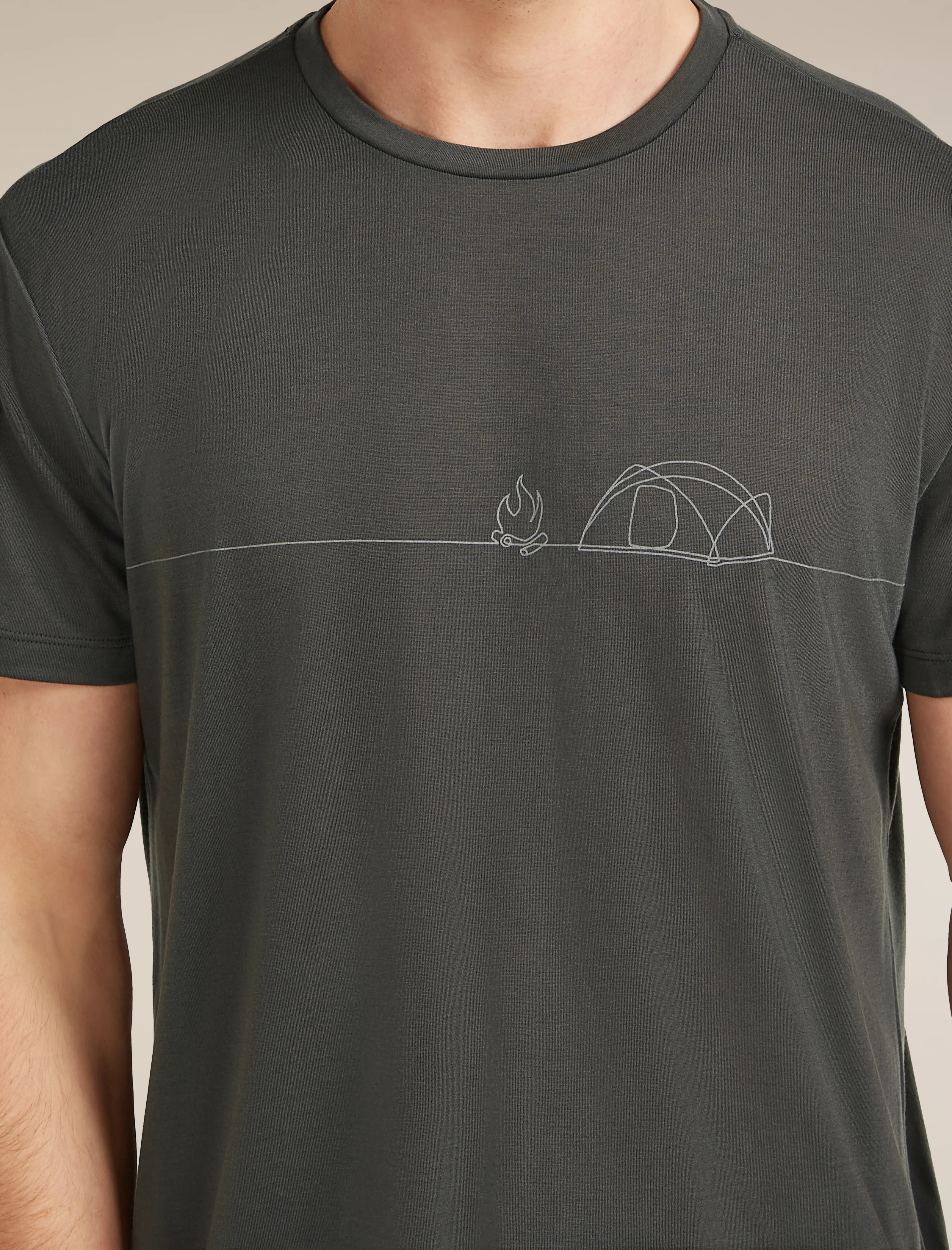 Core T-Shirt Single Line Camp - Image 11