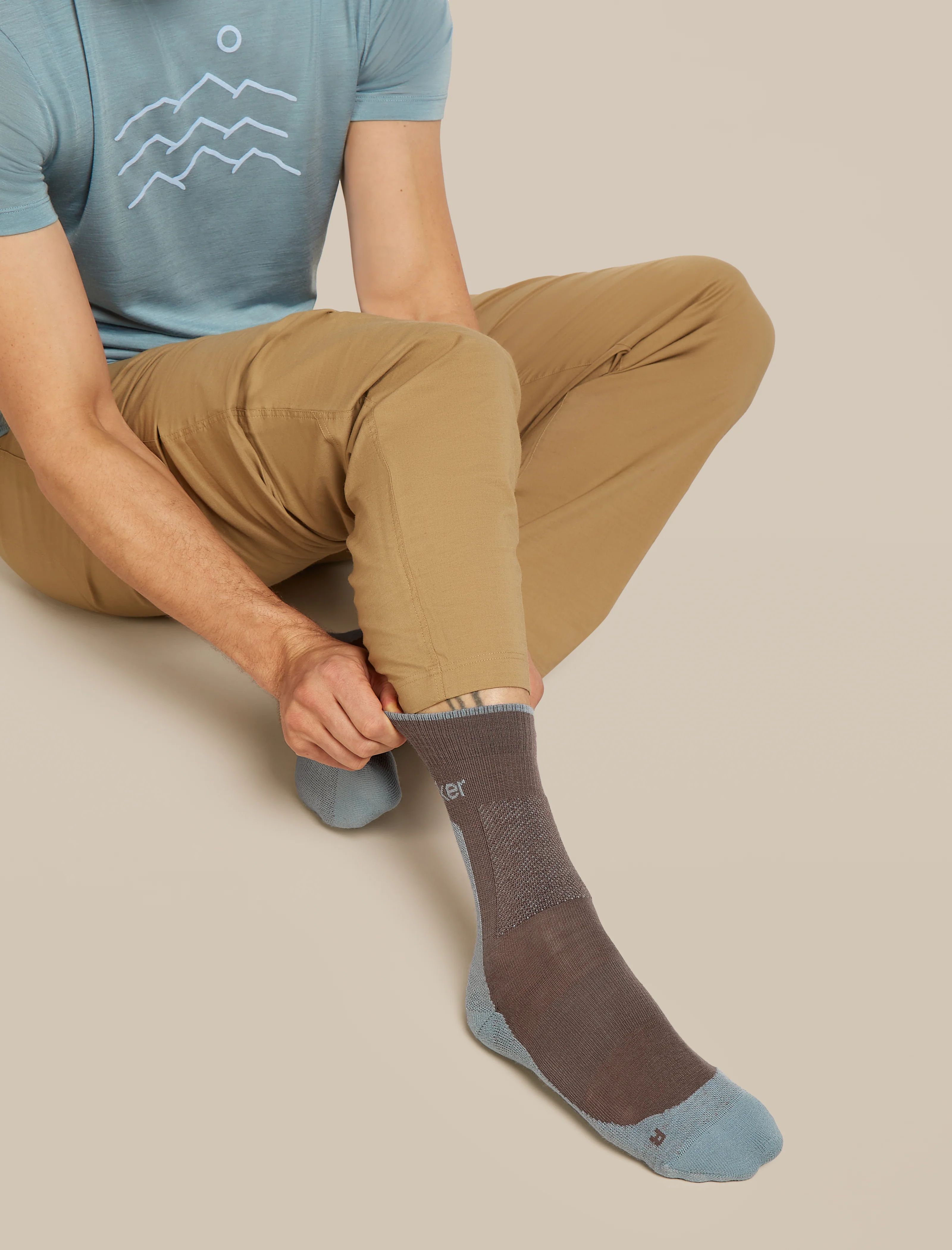 Men Hike+ Crew Socks - Image 5