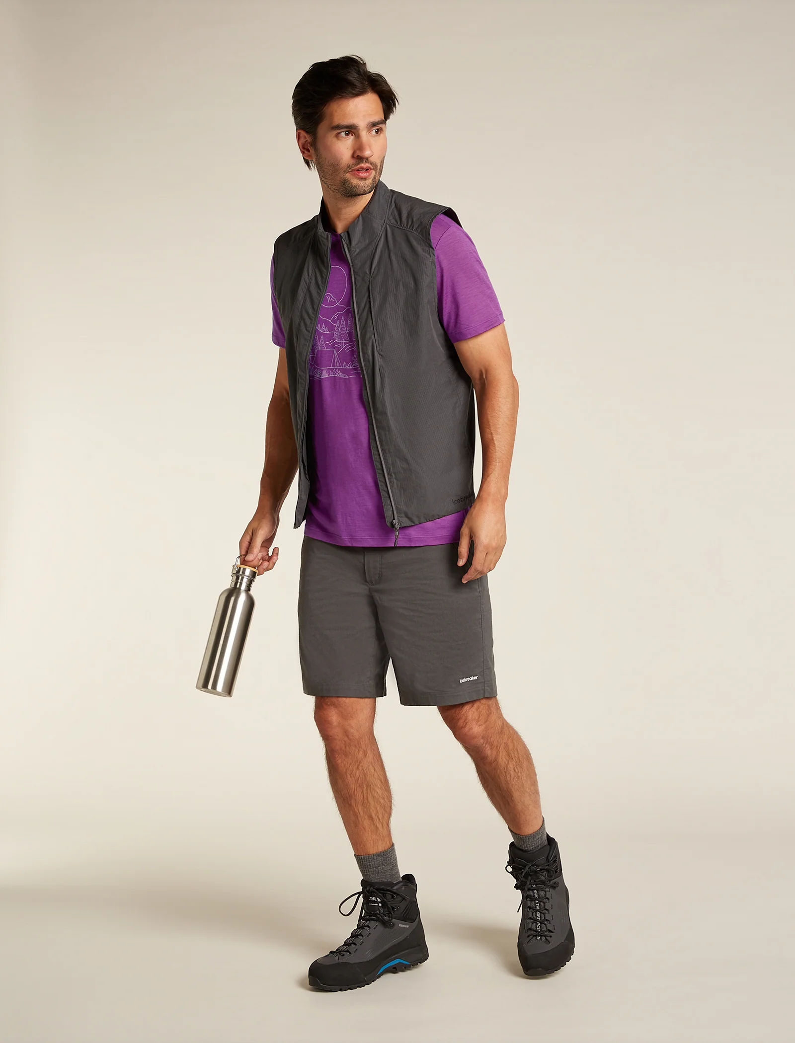 Men's Merino 150 Tech Lite III T-Shirt Sunset Camp - Image 4