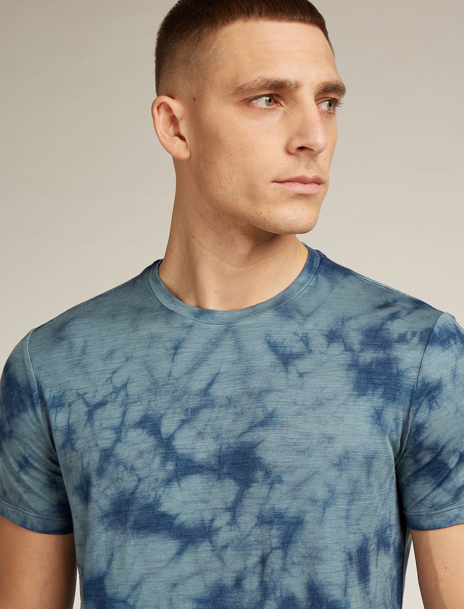 Men's Merino 150 Tech Lite Short Sleeve T-Shirt Cloud Dye - Image 6