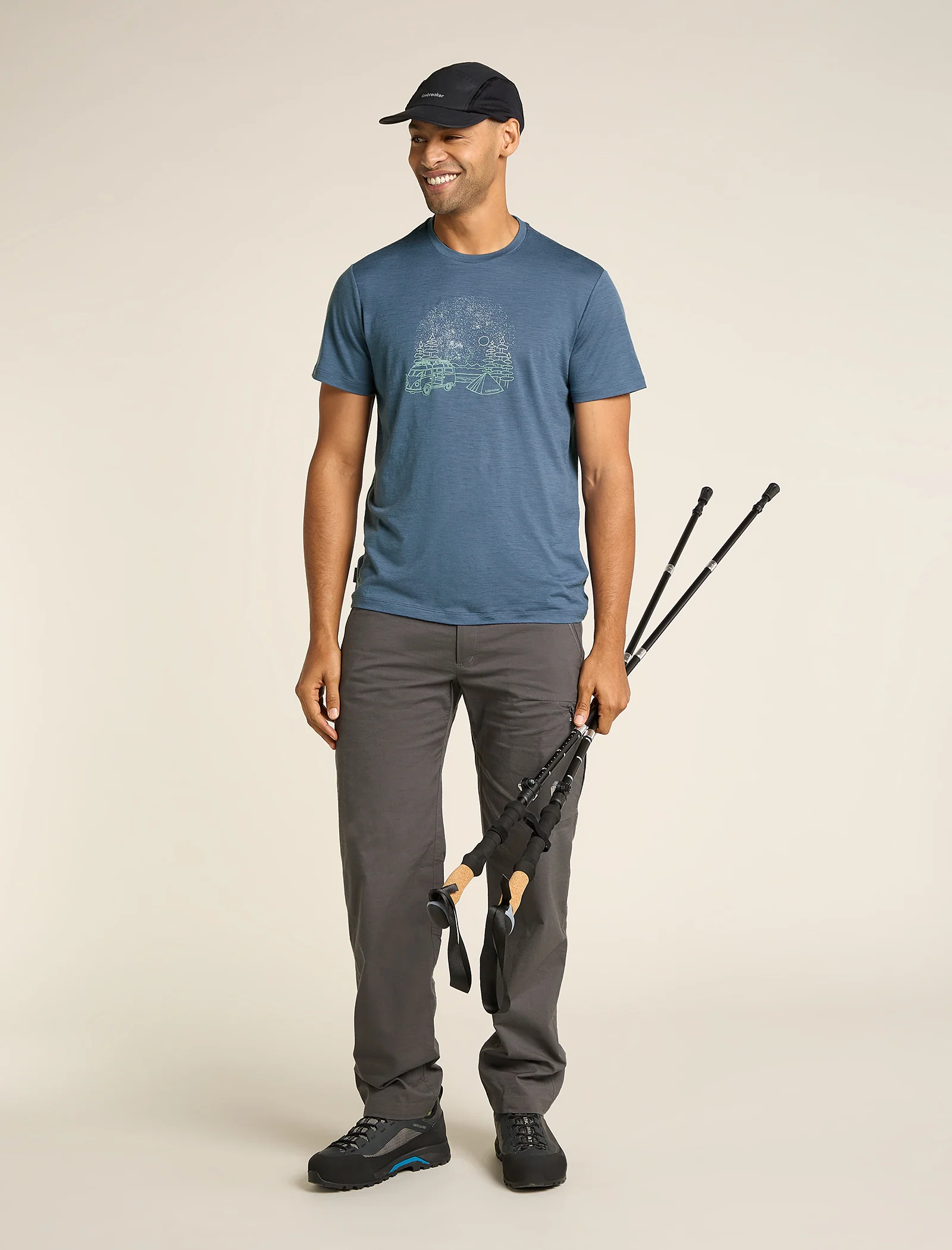Men's Merino 150 Tech Lite Short Sleeve T-Shirt Van Camp - Image 4