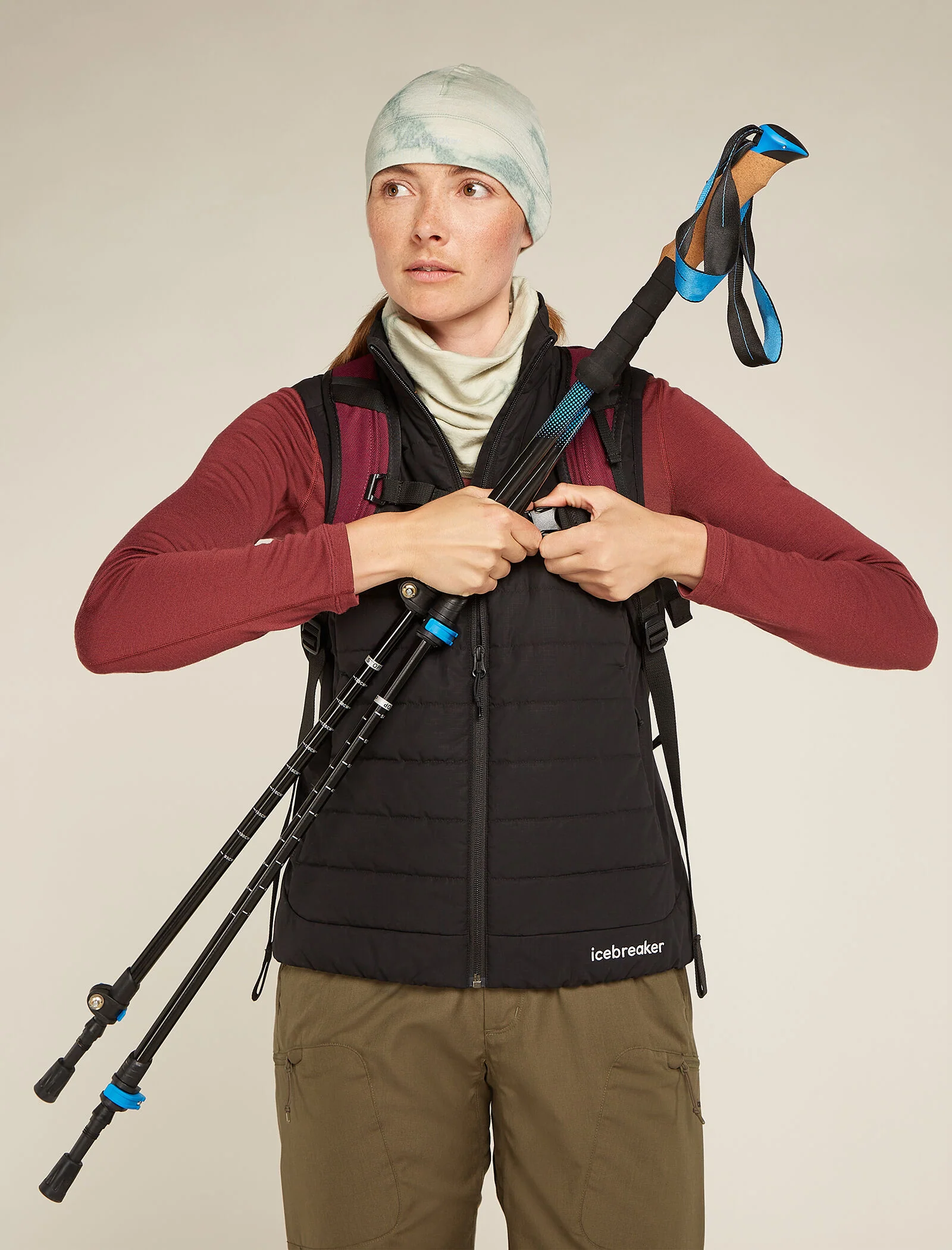 Unisex Merino 200 Oasis Beanie Cloud Dye - Image 6