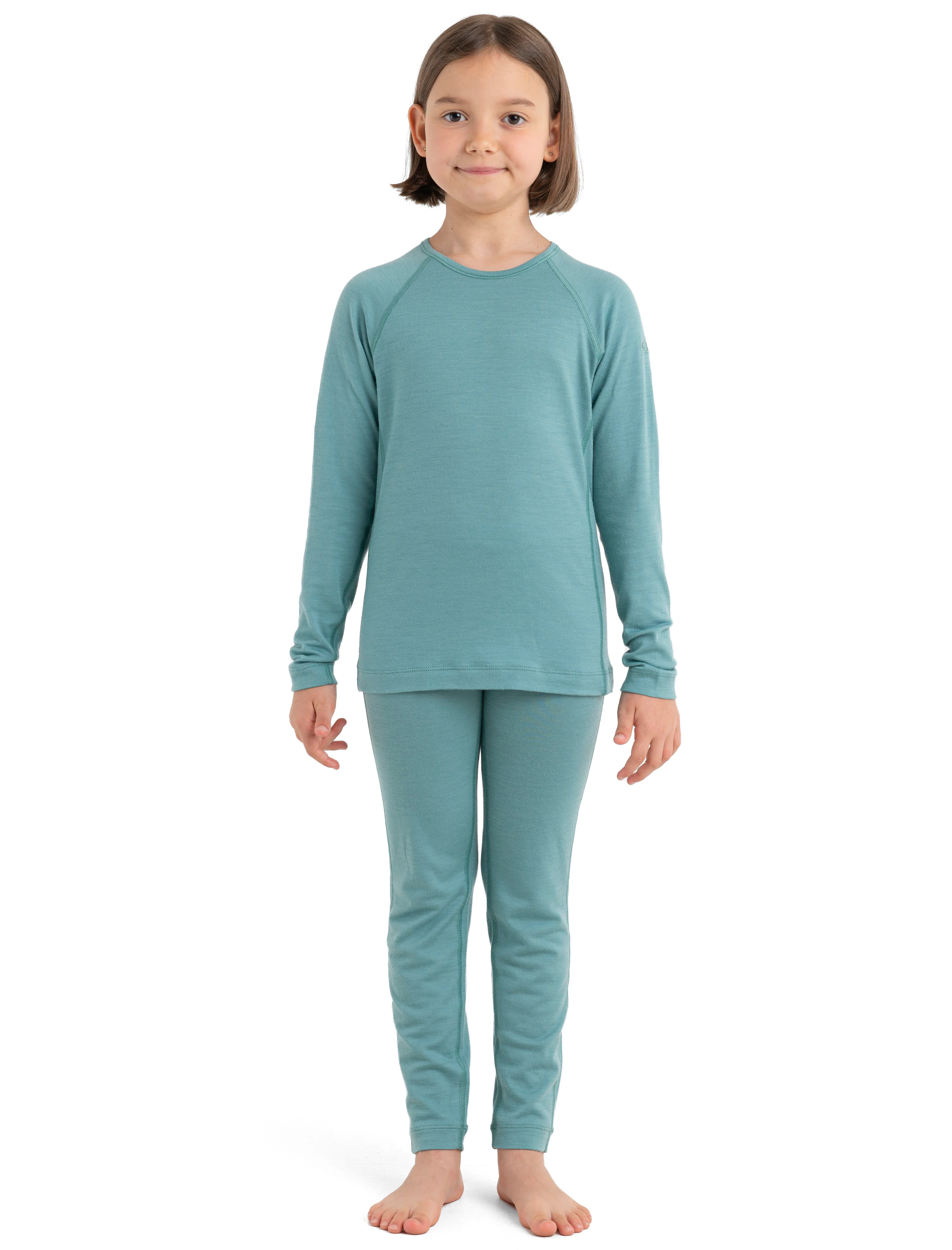 Kids’ Merino 200 Oasis Long Sleeve Crew Thermal Top - Image 3