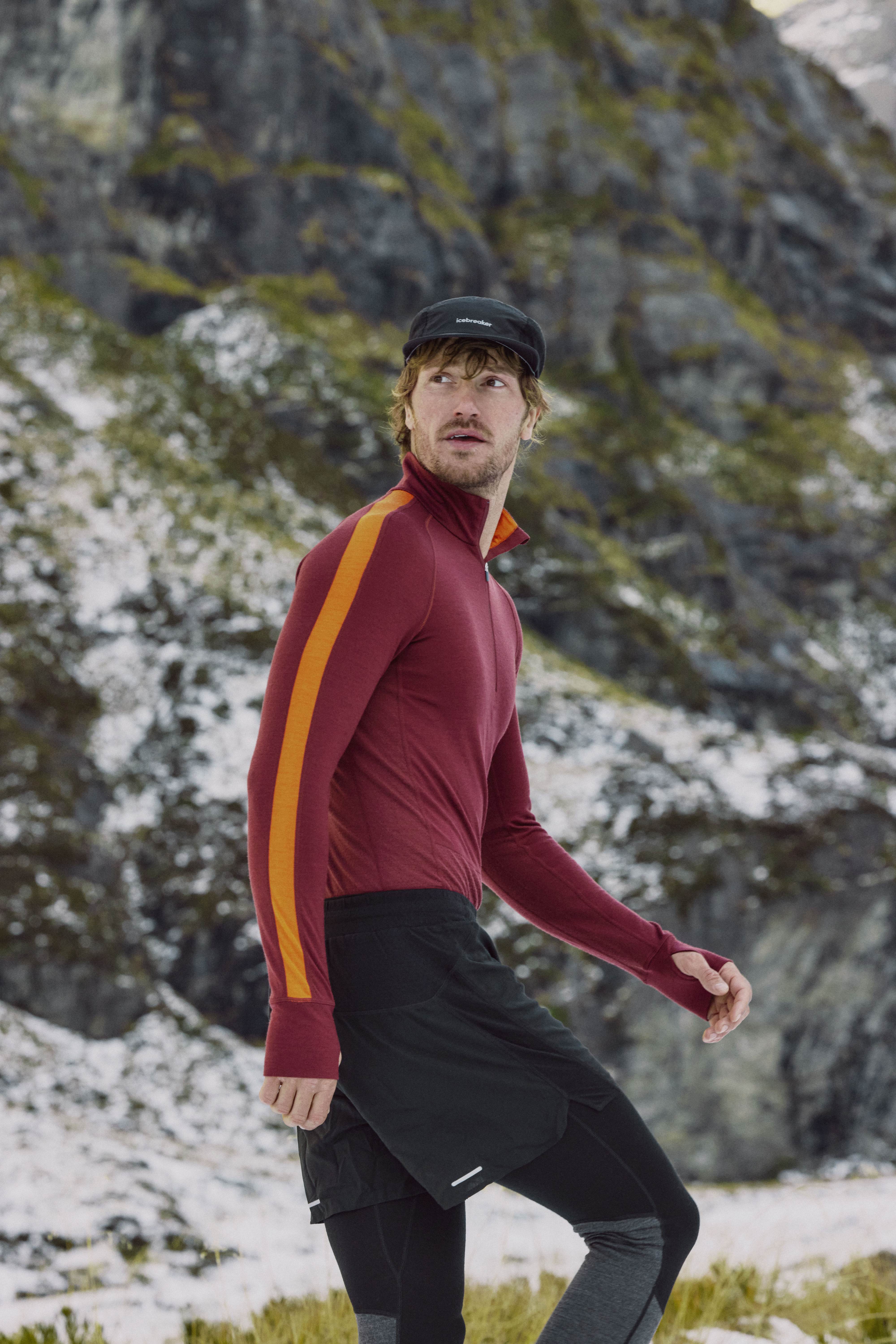 Men's Merino 200 ZoneKnit™ Long Sleeve Half Zip Thermal Top - Image 5