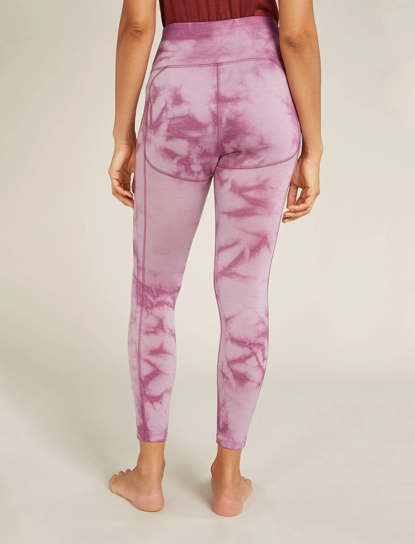 Women's Merino 260 Fastray 25" High Rise Tights Cloud Dye - Image 2