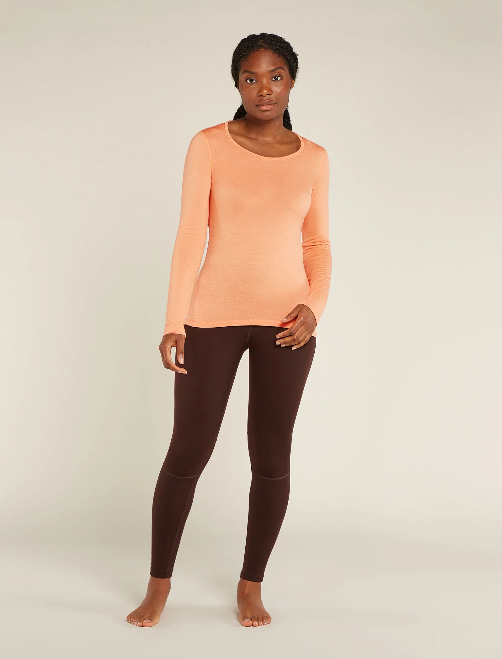 Women's Merino 260 Tech Long Sleeve Scoop Thermal Top - Image 3