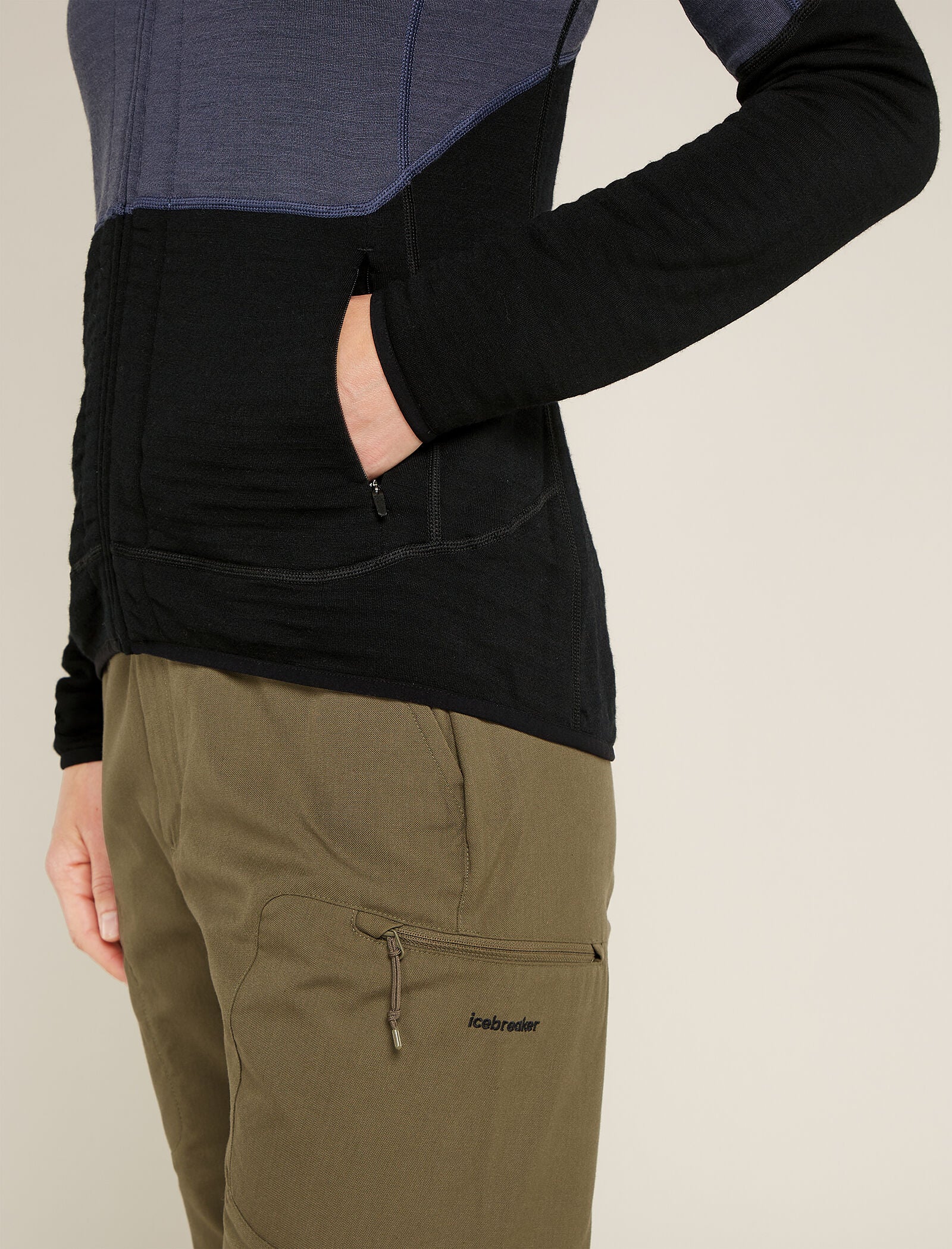 Women's Merino 400 RealFleece™ Descender Long Sleeve Zip Jacket - Image 5