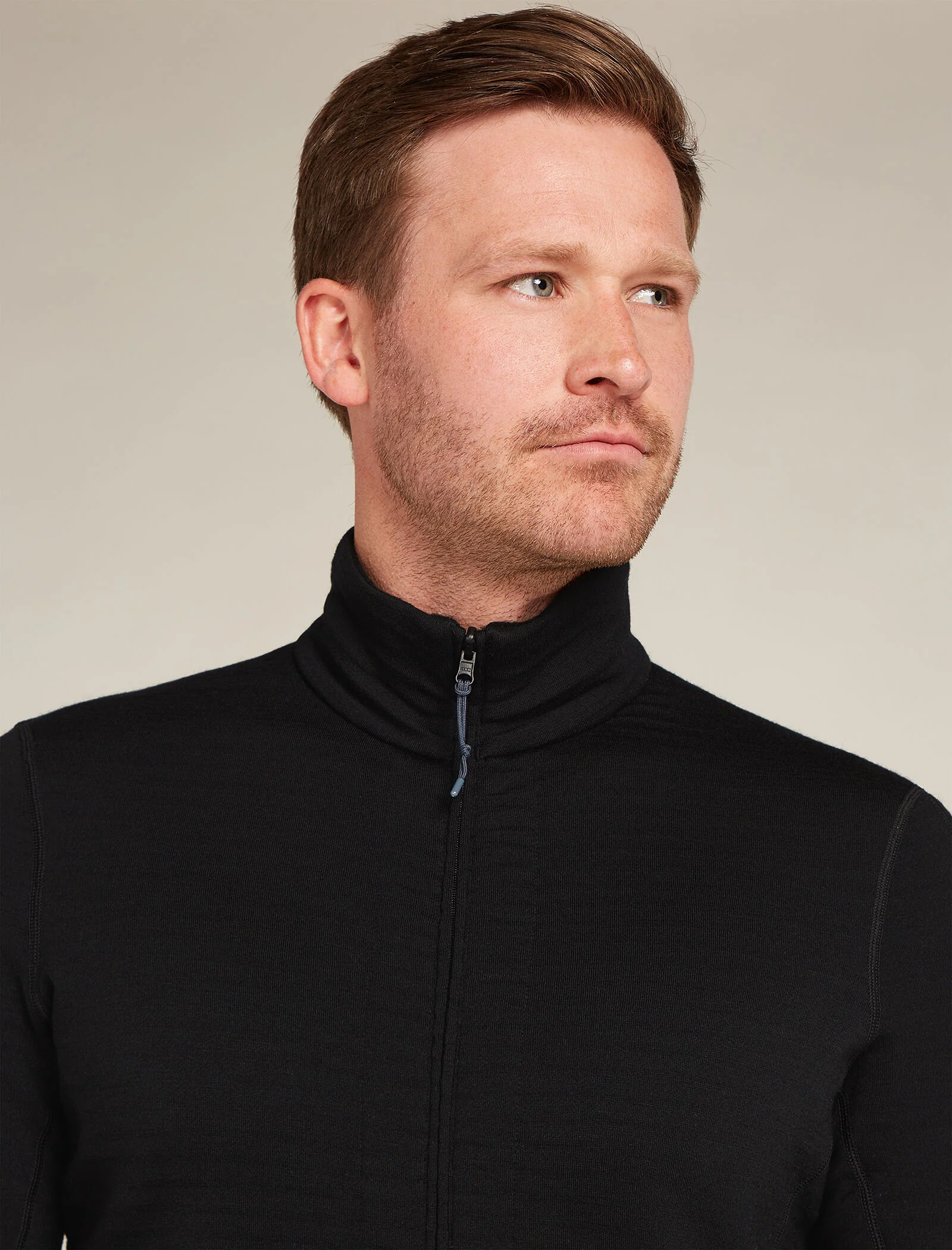 Men's Merino 400 RealFleece™ Descender Long Sleeve Zip Jacket - Image 9
