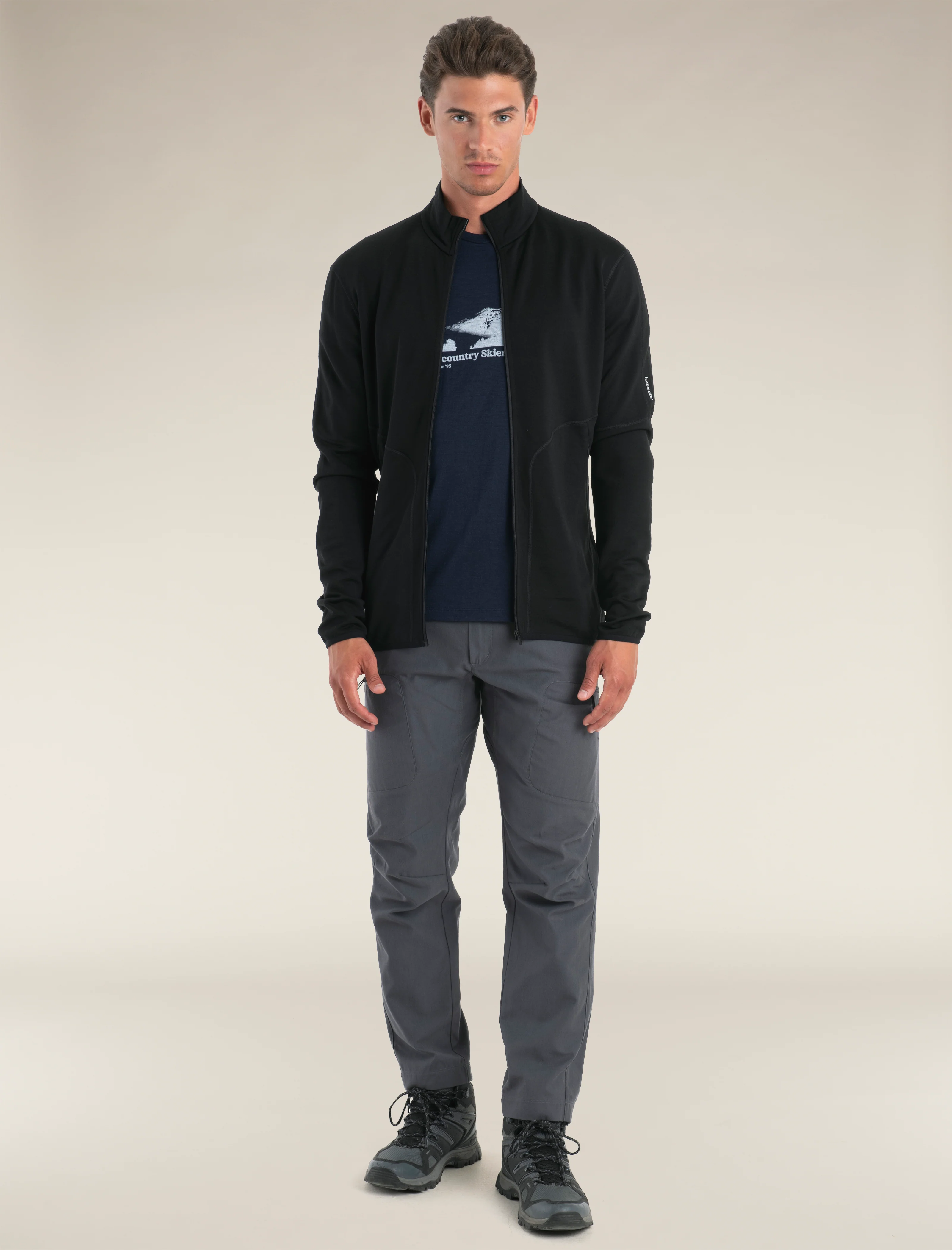 Men's Merino 560 Realfleece™ Elemental Long Sleeve Zip - Image 3