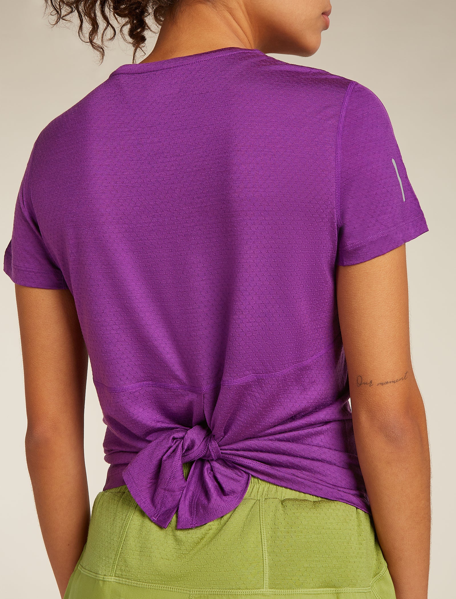 Women's Merino Blend 125 Cool-Lite™ Speed Short Sleeve Slit Back T-Shirt - Image 7