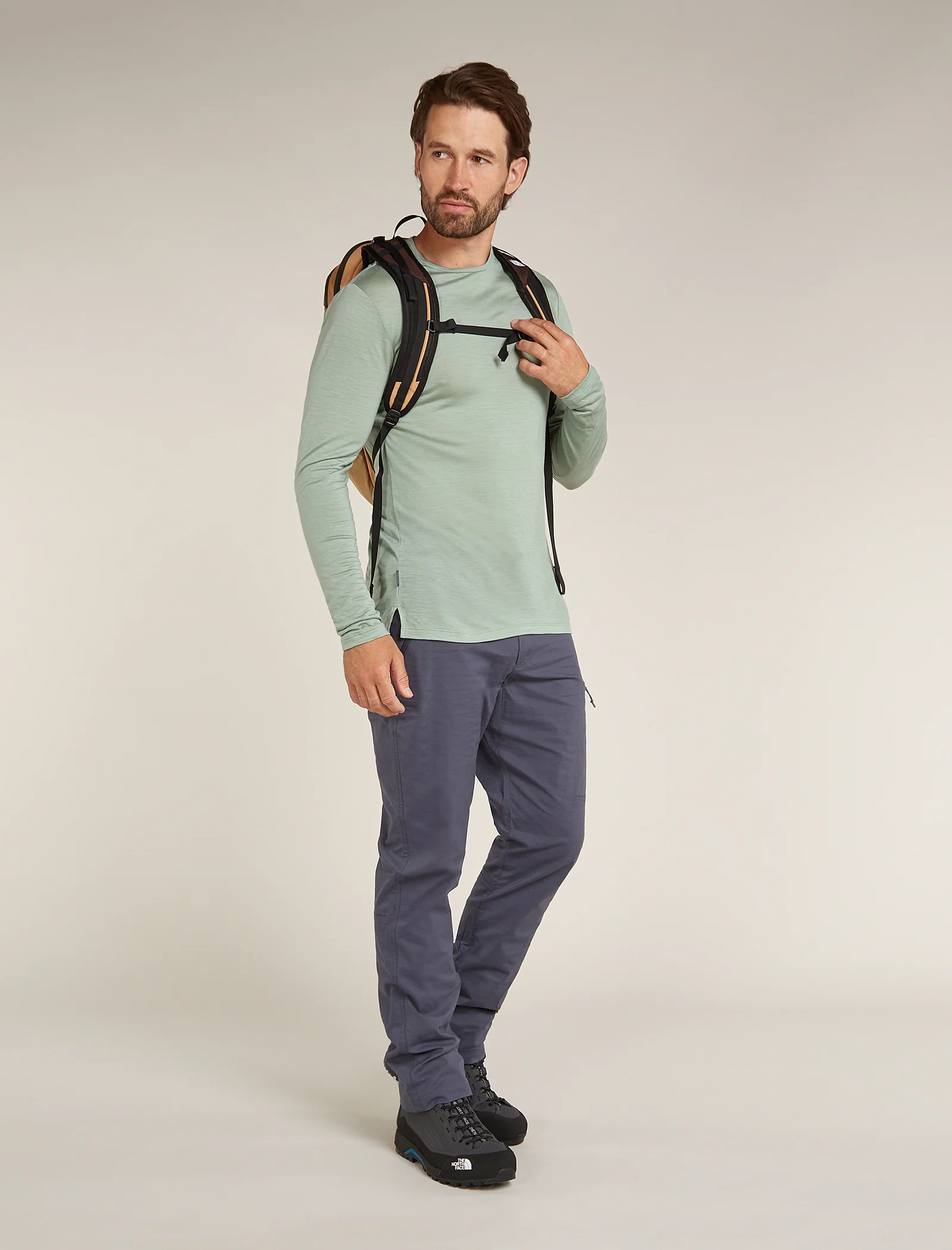 Men's Merino Blend 125 Cool-Lite™ Sphere Long Sleeve T-Shirt - Image 4
