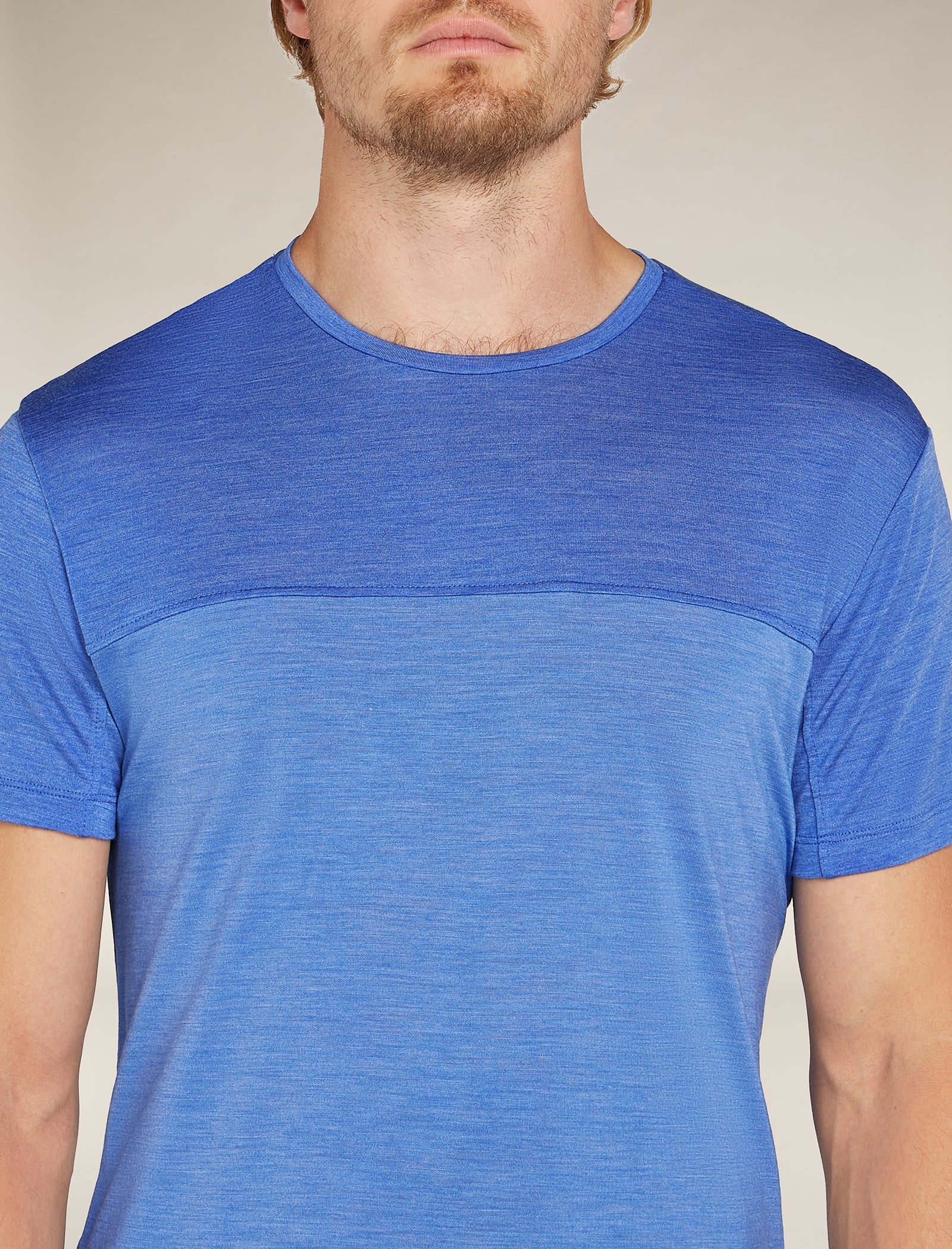 Men's Merino Blend 125 Cool-Lite™ Sphere Short Sleeve T-Shirt Colour Block - Image 6