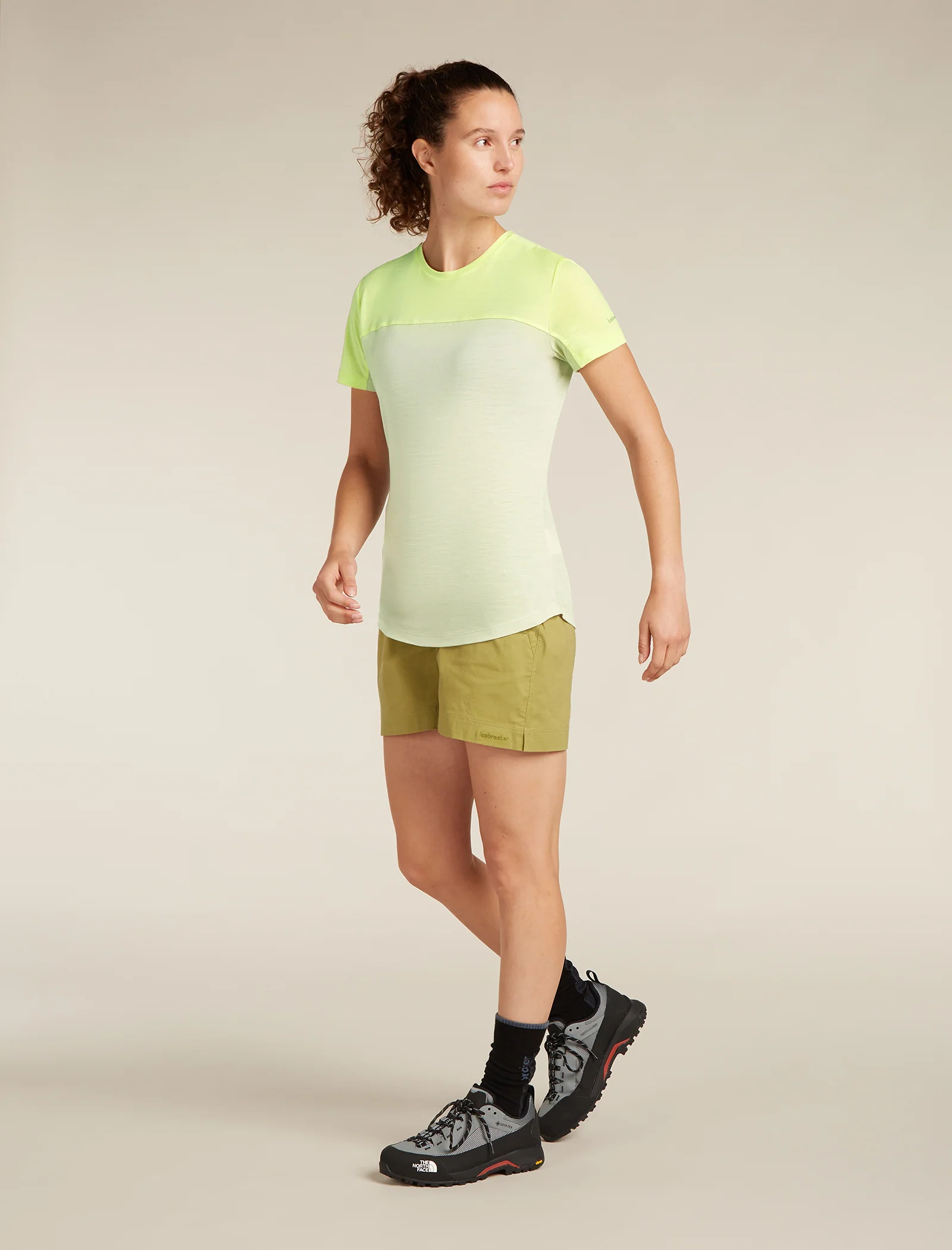 Women's Merino Blend 125 Cool-Lite™ Sphere Short Sleeve T-Shirt Colour Block - Image 3