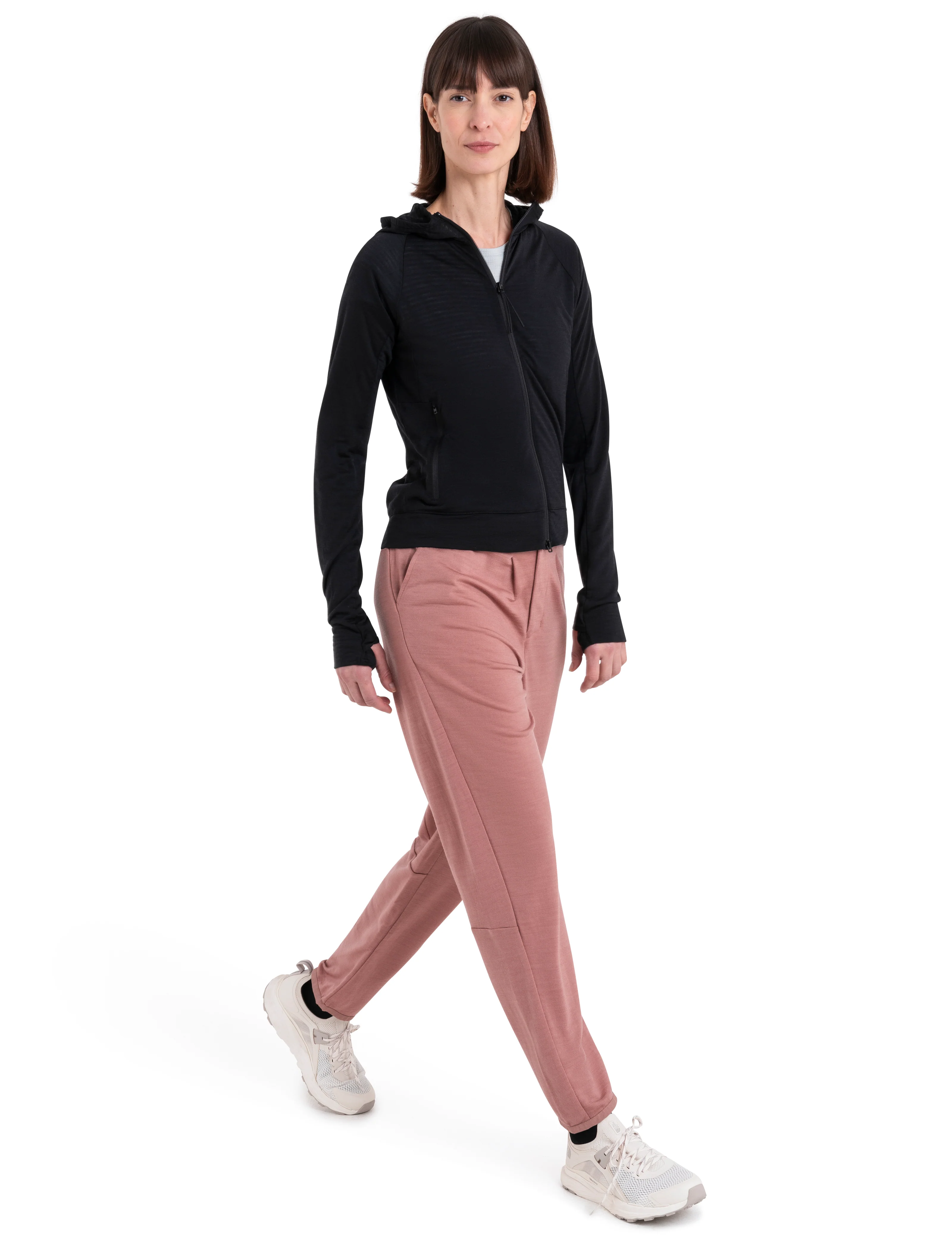 Women's Merino Blend 200 Realfleece™ The North Face x icebreaker Long Sleeve Zip Hoodie - Image 4