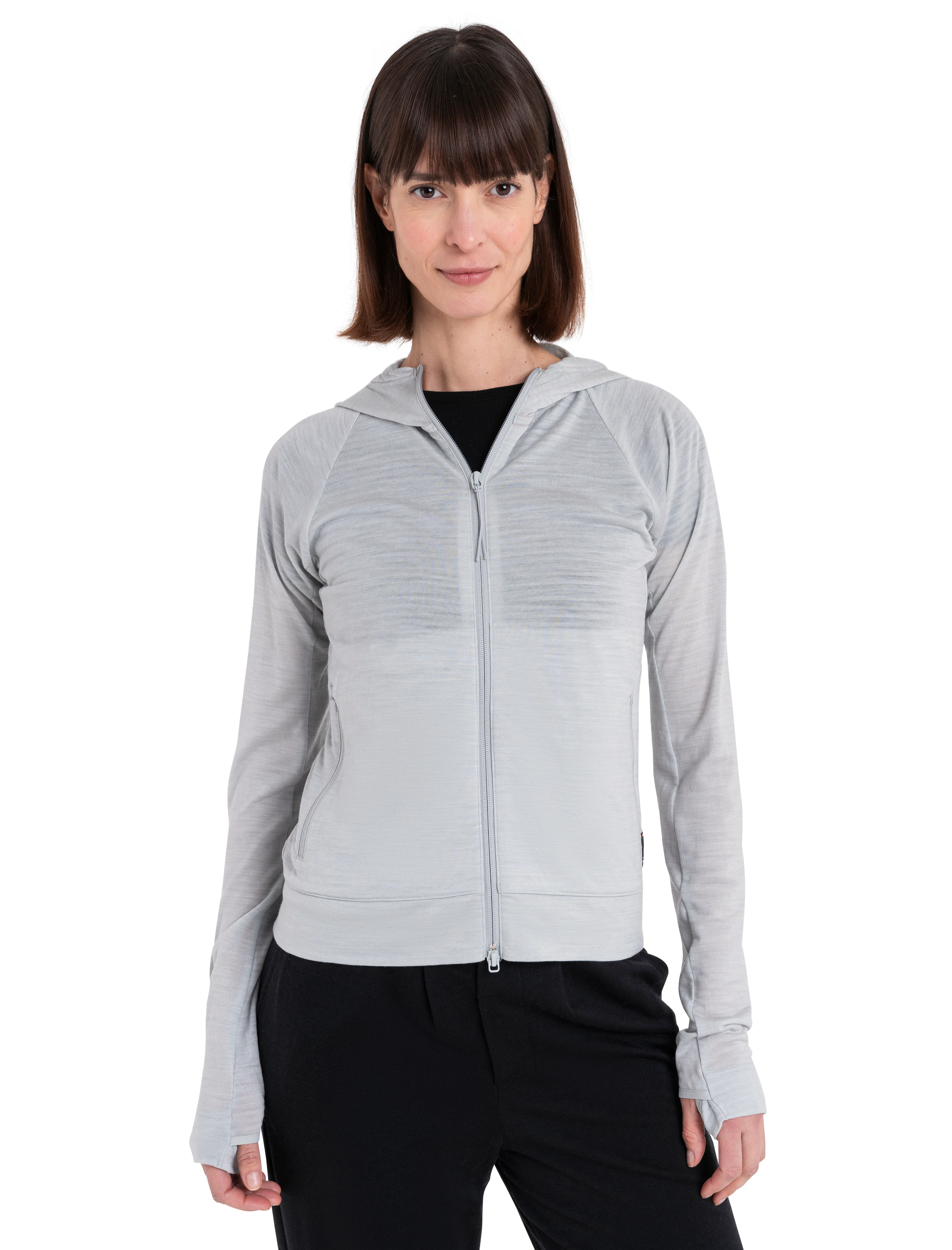 Women's Merino Blend 200 Realfleece™ The North Face x icebreaker Long Sleeve Zip Hoodie - Image 5