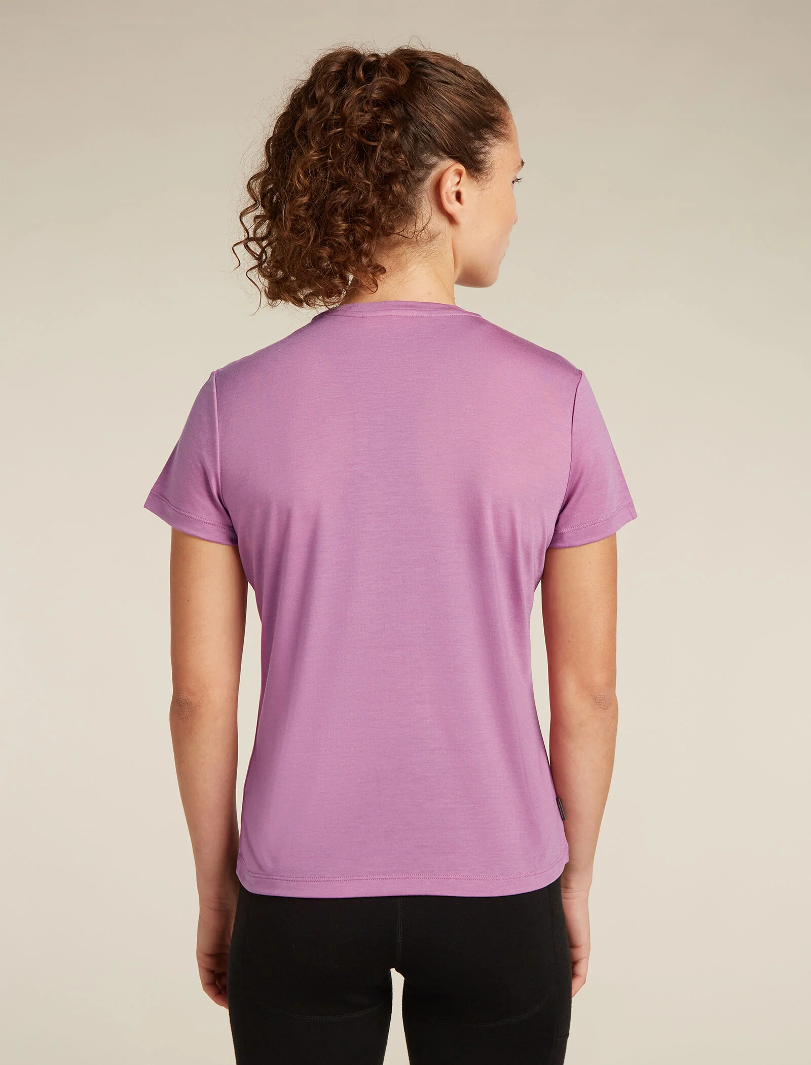 Women's Merino Blend Core Short Sleeve T-Shirt Camping Circle - Image 2