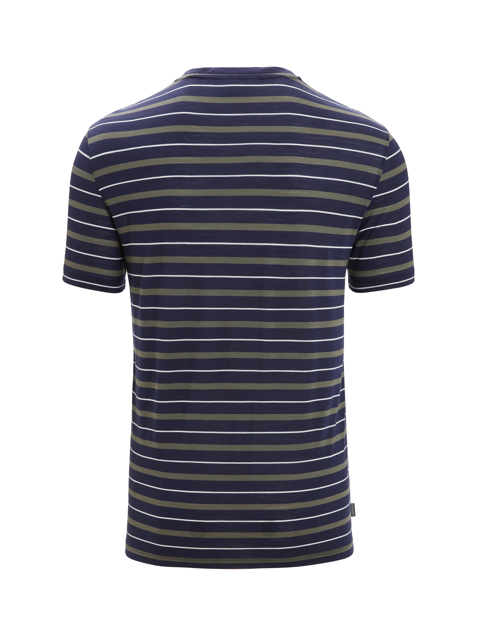 Men's Merino Blend Wave T-Shirt Stripe - Image 7