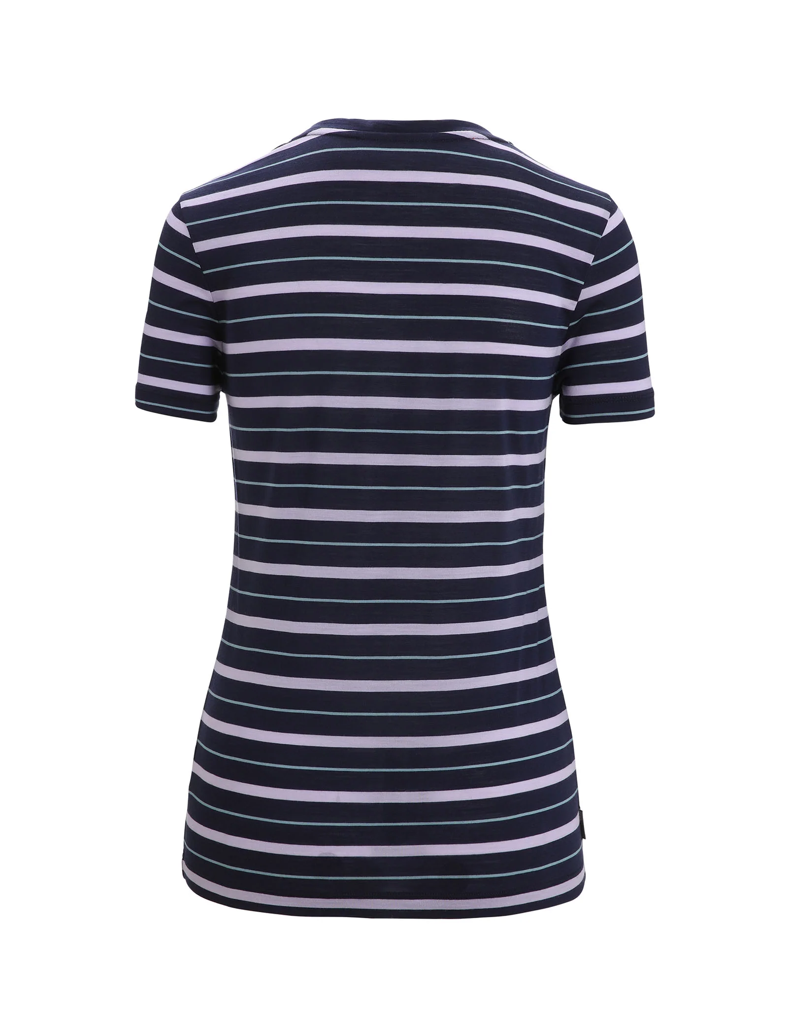Women's Merino Blend Wave T-Shirt Stripe - Image 7