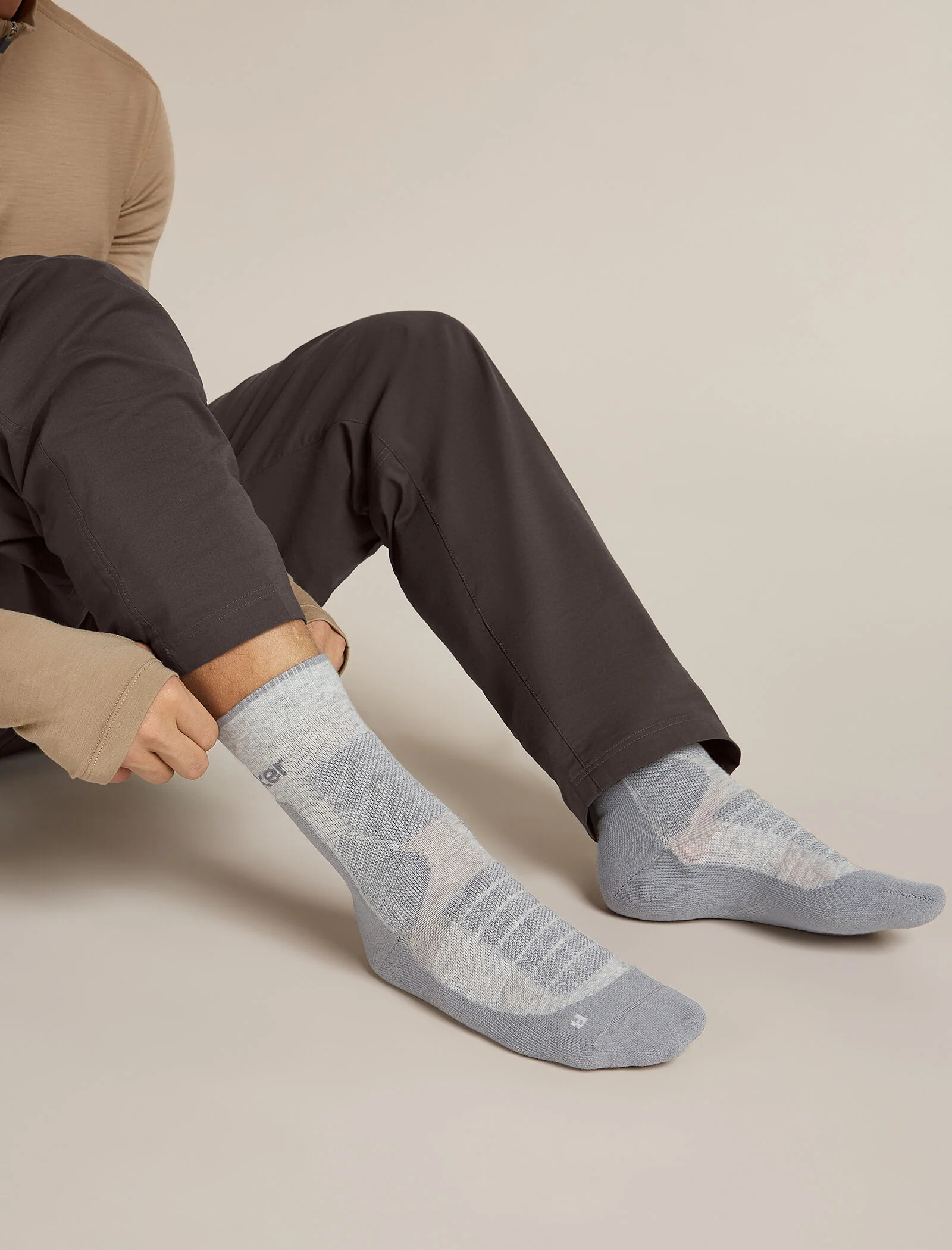 Men Hike+ Crew Socks - Image 2