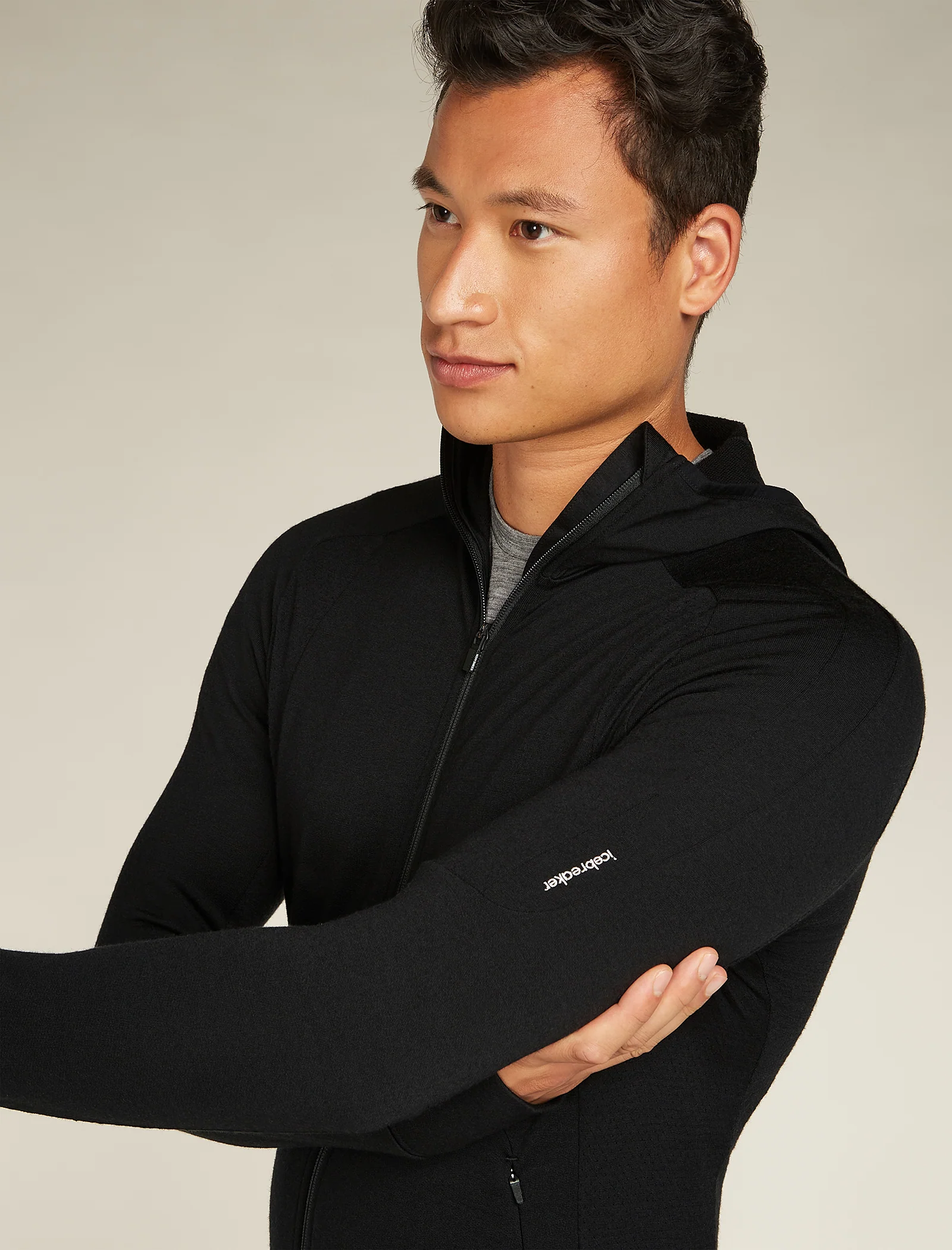 Men's Merino Quantum ZoneKnit™ Long Sleeve Zip Hoodie - Image 9