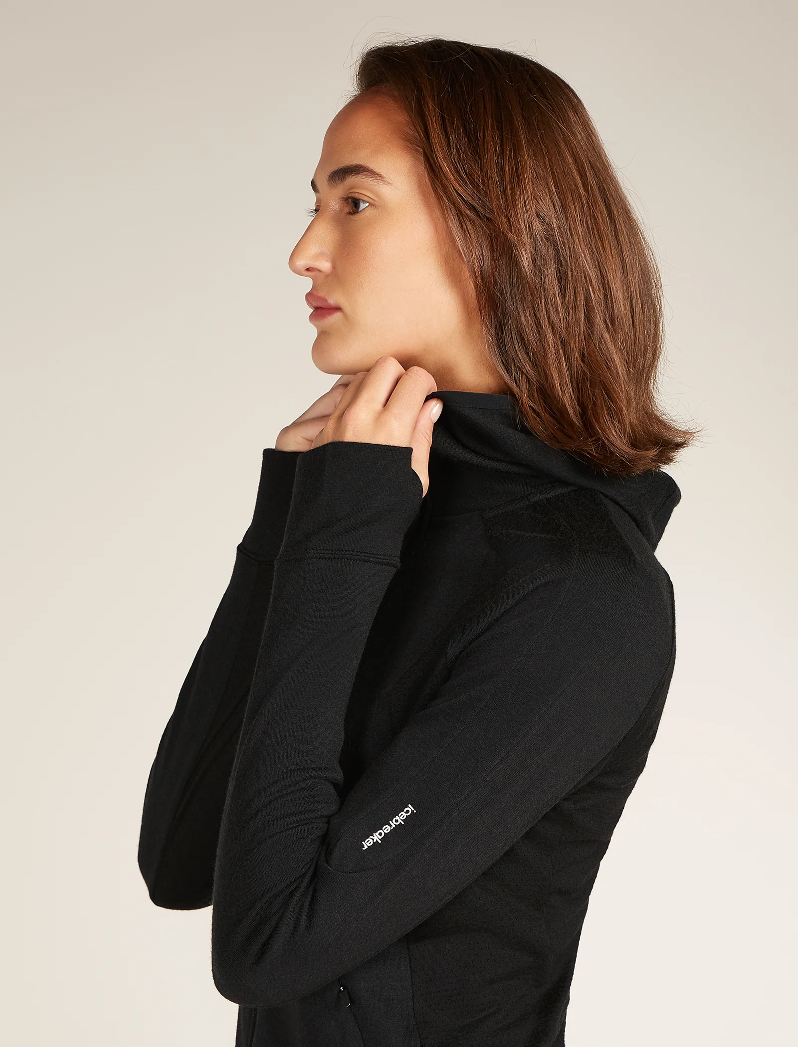 Women's Merino Quantum ZoneKnit™ Long Sleeve Zip Hoodie - Image 10