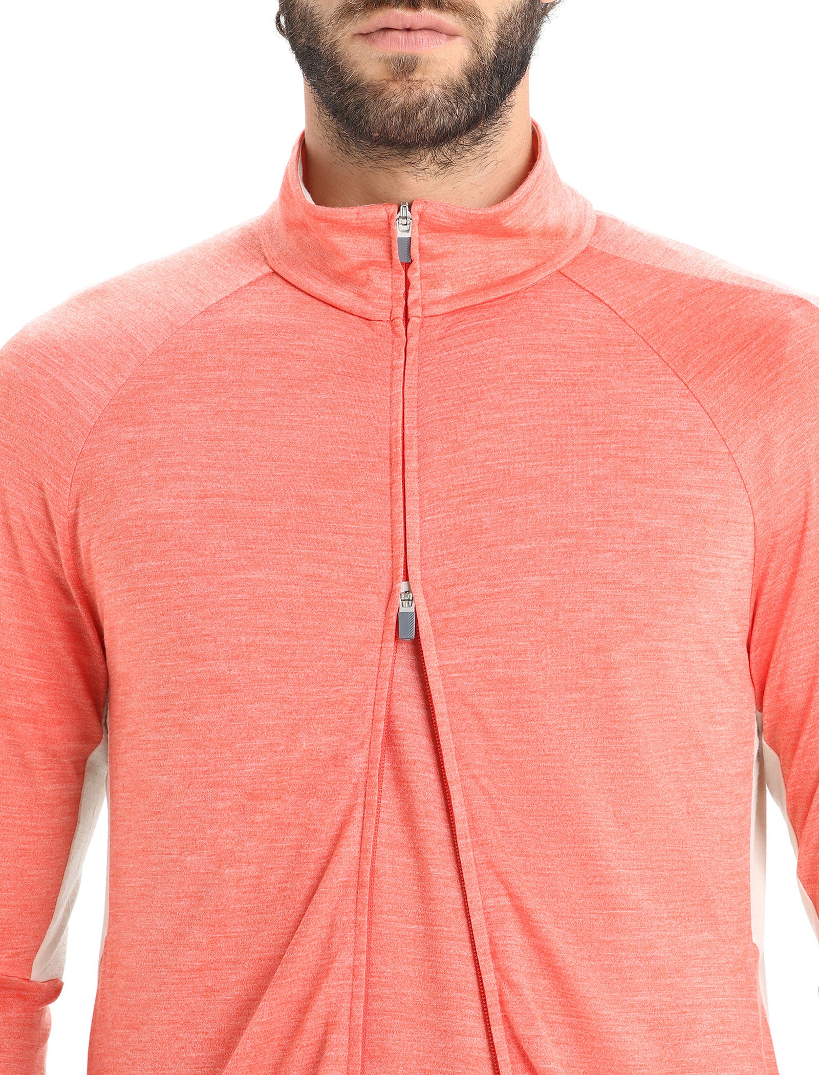 Men's ZoneKnit™ Merino Long Sleeve Zip Top - Image 5